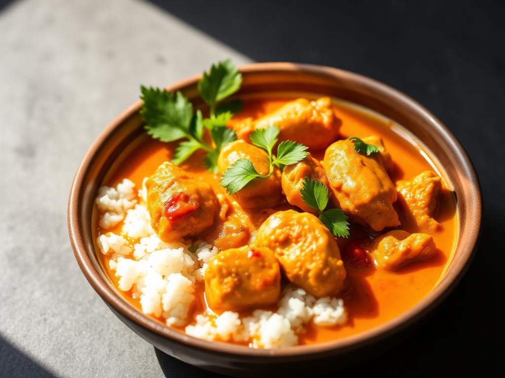 Curry de poulet sri-lankais
